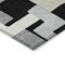 Homeroots 5' X 8' Black Ivory And Beige Geometric Washable Indoor Outdoor Area Rug 613194 - alternate 7