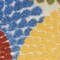 Homeroots 6' Blue Yellow Blue Red And Green Medallion Indoor Outdoor Area Rug 556300 - alternate 8