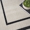 Homeroots 10' X 14' Ivory And Black Indoor Outdoor Area Rug 545471 - alternate 7