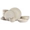 Gibson Elite Matisse 16 Piece Stoneware Dinnerware Set in Cream with Reactive Glaze 138959.16 - alternate 1