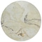 Homeroots 8' Ivory Gray And Gold Round Abstract Washable Indoor Outdoor Area Rug 597778 - alternate 6