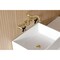 Kingston Brass Double-Handle Wall Mount Bathroom Faucet, Brushed Brass KS1257PKX - alternate 6