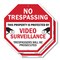 Signmission No Trespassing This Property Is Pro, 10 inch X 10 inch, Aluminum Metal Signs, 2PK OC-A-2PACK-10-101 - alternate 1