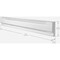 Cadet F Series 4 Ft. 1000W 120V Electric Baseboard Heater White 5534 - alternate 3