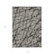 Homeroots 8' X 10' Gray and Black Abstract Washable Indoor Outdoor Area Rug 559277 - alternate 8