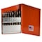 Knkut 21 Piece Mechanics Length Step Point Drill Bit Set 1/16 In.-3/8 In. By 64Ths 21KK10 - alternate 3