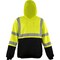 Ironwear Class 3 Premium Heavyweight High Visibility Hoodie Sweatshirt, Lime, 3X-Large 6300-L-3XL - alternate 1