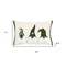 Homeroots 14" X 20" Green And Ivory Cotton Christmas Gnomes Throw Pillow With Embroidery 719249 - alternate 5