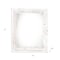 Homeroots 12" x 18" White Solid Wood Hanging Picture Frame 386508 - alternate 3