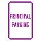 Sign Solutions Usa Parking Sign, 12 in W, Aluminum Sign, White DCS06DWT1218CUS00176 - alternate 1