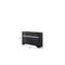 Homeroots 63" Black Manufactured Wood Nine Drawer Gentlemans Chest 348186 - alternate 2