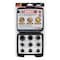 Performance Tool 9 pc. 3/8 in. Dr. Metric Bolt Extractor Set, Stripped Bolt Removal, Case W38917 - alternate 4