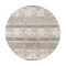 World Rug Gallery Distressed Geometric Indoor/Outdoor Area Rug 8 ft Round Beige 8019BEIGE8RND - alternate 4