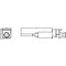 Siemens rear connection stud flat short, 1 unit accessory for: 3VA10/11 3VA9111-0QE10 - alternate 3