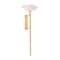 Corbett Lighting Coppa 1 Light Wall Sconce in Vintage Gold Leaf Finish 554-01-VGL - alternate 1