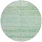 Homeroots 8' Artichoke Green And Beige Round Trellis Washable Indoor Outdoor Area Rug 616480 - alternate 7