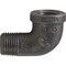 Southland 1/2 In. 90 Deg. Street Malleable Black Iron Elbow 1/4 Bend 520-303HN - alternate 3