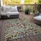 Homeroots 3' X 5' Chocolate And Artichoke Green Paisley Washable Indoor Outdoor Area Rug 588600 - alternate 7