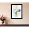 Homeroots Flower Farm Bouquet Black Framed Print Wall Art 529929 - alternate 3