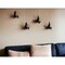 Homeroots Set of Four Black Resin Climbing Man Hanging Dimensional Sculpture, 4PK 358145 - alternate 2