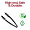 Smarty Had A Party 9 Black Disposable Plastic Serving Tongs 48 Tongs, 48PK 2549-B-CASE - alternate 6