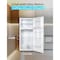 Black&Decker 18.1 cu.ft Top Mount Refrigerator / Freezer -White BR1810HW - alternate 6
