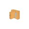Simpson Strong-Tie U Joist Hanger, 7-13/16 in H, 2 in D, 1-9/16 in W, Steel, Galvanized/Zinc, Face Mounting U210 - alternate 5