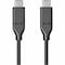 Monoprice Essentials USB Type-C to Type-C 2.0 Cable - 480Mbps_ 5A_ 26AWG_ Black_ 24283 - alternate 1