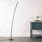 Jonathan Y Malthe 71" Modern Contemporary Aluminum/Iron Arc Integrated LED Floor Lamp, Black JYL7127A - alternate 10