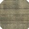 Homeroots 8' Brown Beige And Taupe Round Striped Washable Indoor Outdoor Area Rug 588078 - alternate 7