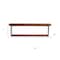 Homeroots 36" Set Of Two Black And Brown Wood And Metal Two Level Accent Shelf 634519 - alternate 3