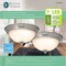 Boston Harbor Flush Mount Ceiling Fixture, 120 V, 15 W, 2-Lamp, LED Lamp, 1100 Lumens 4200-LED- BN - alternate 3