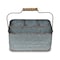 Homeroots 11" Gray Metal Box 487662 - alternate 1