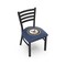 Holland Bar Stool Co BlackLogo Chair, VinylSeat L00418Navy - alternate 1