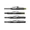 Tracer Marking Kit - Deep Hole Pencil, ALH1 Lead set and 2 Clog Free Markers with Holsters AMK4 - alternate 1