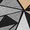 Homeroots 9' X 12' Black Beige And Gray Geometric Washable Indoor Outdoor Area Rug 600352 - alternate 9