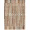 Homeroots 9' X 12' Rust And Ivory Striped Washable Indoor Outdoor Area Rug 631555 - alternate 8