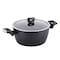 Korkmaz Nora 2 Piece 3 Liter Alumium Nonstick Casserole Dish with Lid A2940 - alternate 1