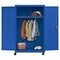 Sandusky Heavy Duty Mobile Welded Steel Wardrobe Cabinet, 46x24x72, Blue TAWR462472-06 - alternate 5
