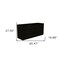 Homeroots Two Piece Black Bedroom Set 530253 - alternate 8