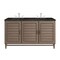 James Martin Vanities Portland 60" Double Vanity, Whitewashed Walnut, w/ 3 CM Phantome Eclos Top 620-V60D-WW-3PHT - alternate 1