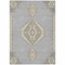 Homeroots 5' X 8' Gray Beige And Ivory Oriental Washable Indoor Outdoor Area Rug 598413 - alternate 3