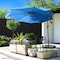 Villacera 10-Foot Offset Outdoor Patio Umbrella, Blue 83-OUT5411 - alternate 9