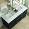 James Martin Vanities Myrrin 60in Double Vanity, Carbon Oak w/ 3 CM Ethereal Noctis Silestone Top 485-V60D-CBO-FENC - alternate 8