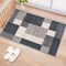 World Rug Gallery Contemporary Modern Geometric Boxes Design Non-Slip Area Rug 2 ft 7 in x 4 ft Gray 506GRAY27X4 - alternate 1