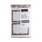 Sicurix Adhesive Badges, Gold Border, 600PK 67647 - alternate 3