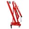 Wrightmaster 2 Ton Folding Engine Hoist Cherry Picker Shop Crane Hoist Lift with 6 Iron Caster Wheels ZR-W465S00087 - alternate 7