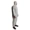 Vguard Disposable Coveralls, Hooded, Polypropylene, Elastic Wrist, Elastic Ankle, Serged Seam, White BC13A16 - alternate 2