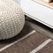 Jonathan Y Colonia Berber Stripe Brown/Beige 2 ft. x 8 ft. Indoor/Outdoor Runner Rug SMB125B-28 - alternate 7