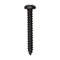 Auveco #6 x 1in Phillips Pan Head Tapping Screw - Black Oxide, 100PK 11919 - alternate 1